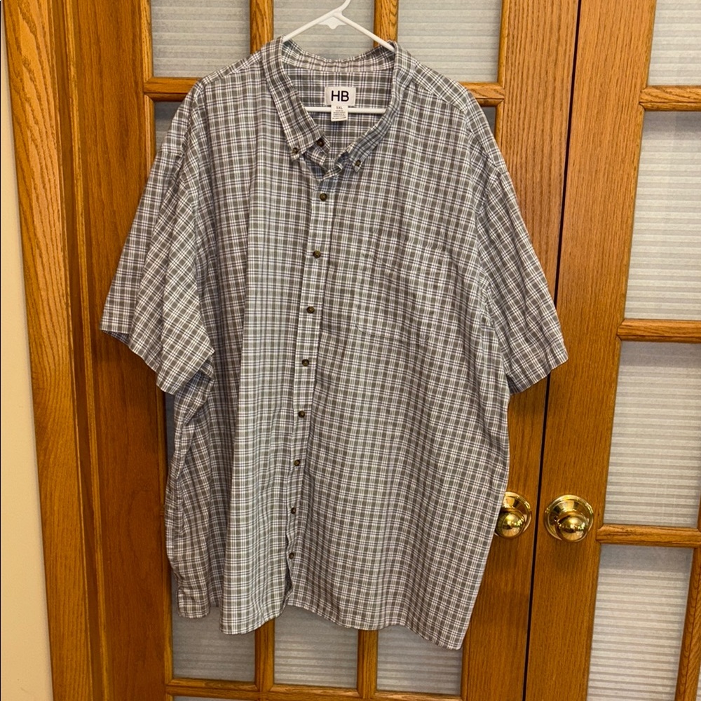 EUC Men's Checkered Casual Shirt